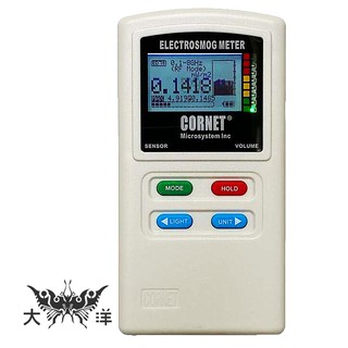 海碁 HILA 美商CORNET高頻+低頻電磁波測量儀 ED-78SPlus 大洋國際電子