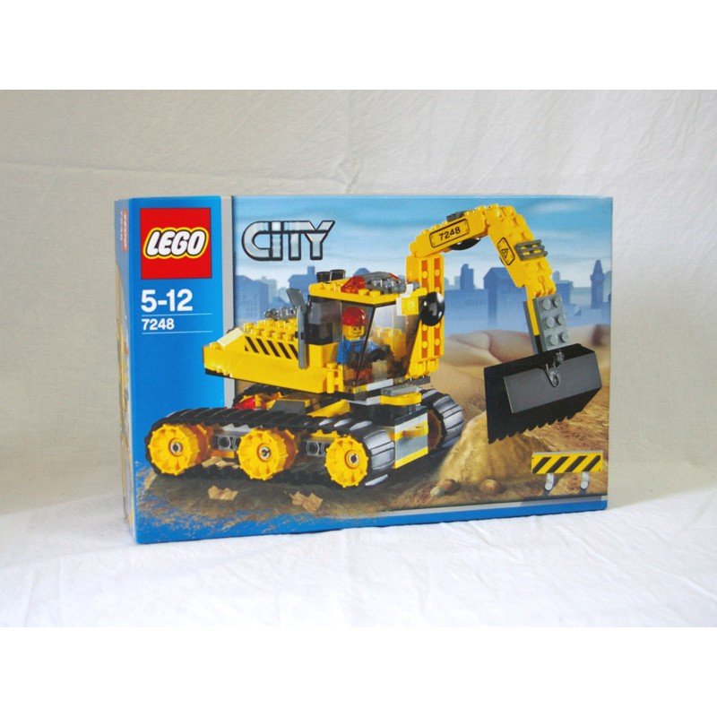 ★TOMOHIME★ 保證正版樂高 城市系列 CITY LEGO City 7248 工程車系列 挖土機