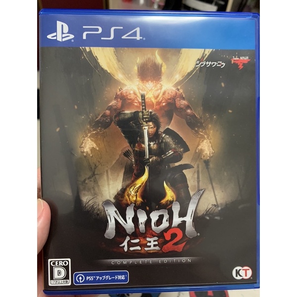 ps4遊戲片 仁王2完全版完整版 中文Nioh 近全新便宜出清