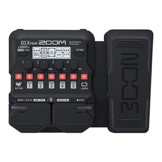 保固兩年【贈變壓器】Zoom G1X Four 電吉他效果器 踏板款 綜合效果器 數位效果器 吉他效果器 效果器 電吉他