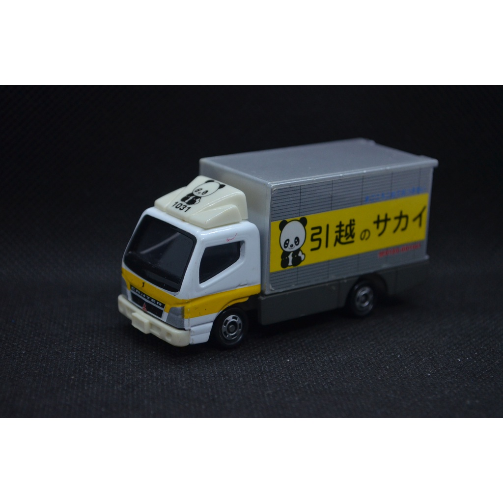 【T'Toyz】 Tomica No. 29 三菱 Fuso 熊貓 引越 搬運 貨櫃車 無盒 附膠盒 中國製