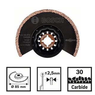 【含稅店】BOSCH博世原廠 魔切機配件 ACZ85RT3 碳化鎢半圓鋸 磨切機鋸片 磁磚混擬土 分隔鋸 扇形