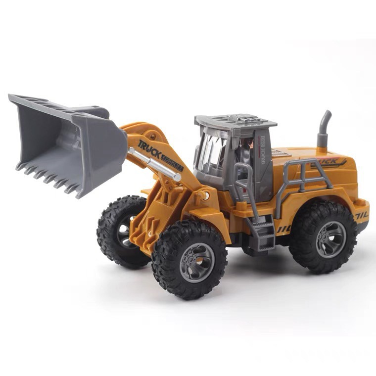 電動遙控推土機 鏟車推土工程車 泥土裝卸玩具車 小男生玩具車