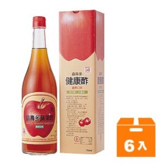 工研 益壽多 健康酢(蘋果) 750ml (6入)/箱