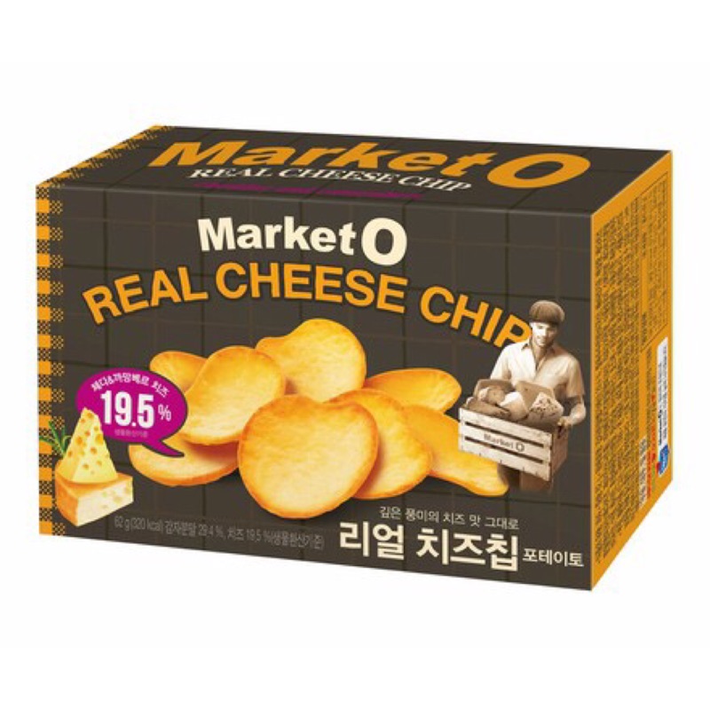 韓國帶回起司洋芋片Market O