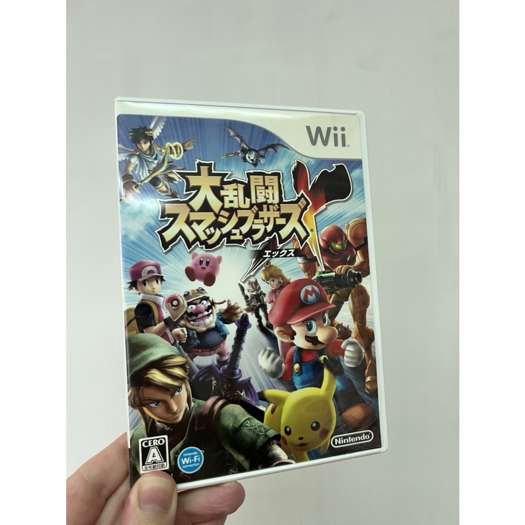 二手 Wii 任天堂明星大亂鬥 X 日版 (Wii U 可使用)