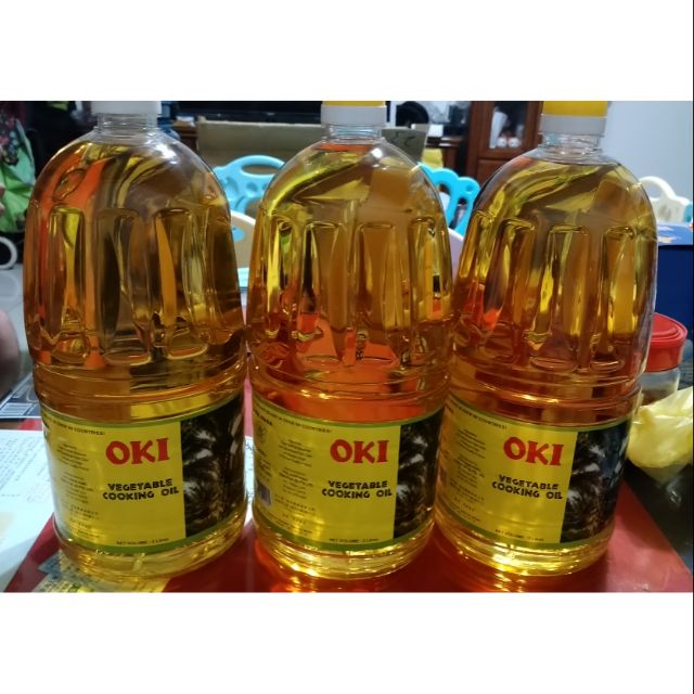 OKI棕櫚油2L，可食用可做皂，2瓶