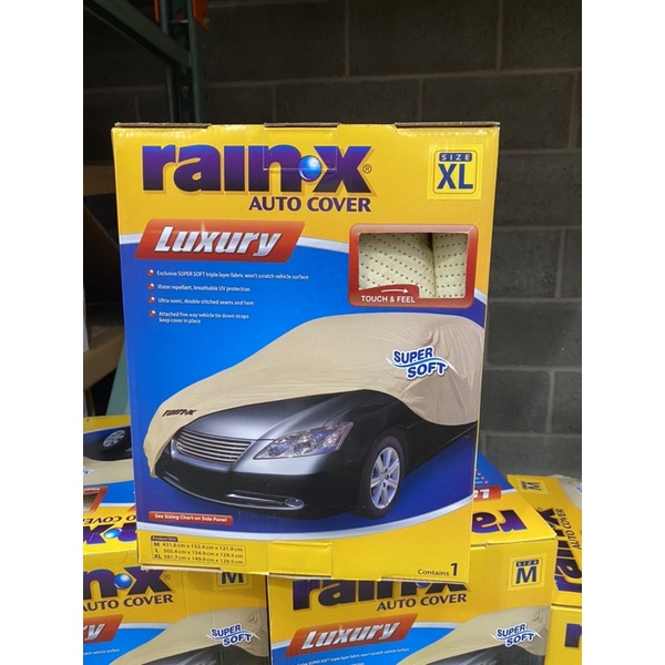Rain X 超柔軟汽車罩 車罩 防塵罩 XL