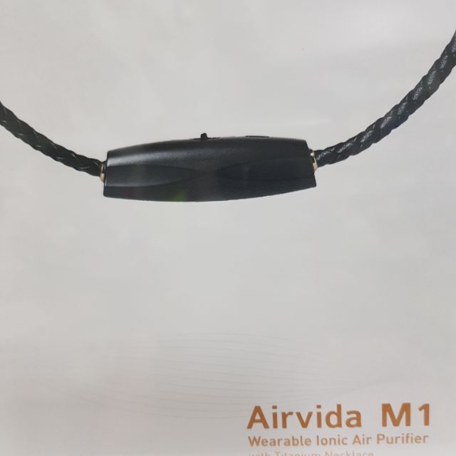 bible Airvida M1鈦項圈負離子清淨機 45公分 50公分兩種長度 白色 黑色 走路 消費高手推薦