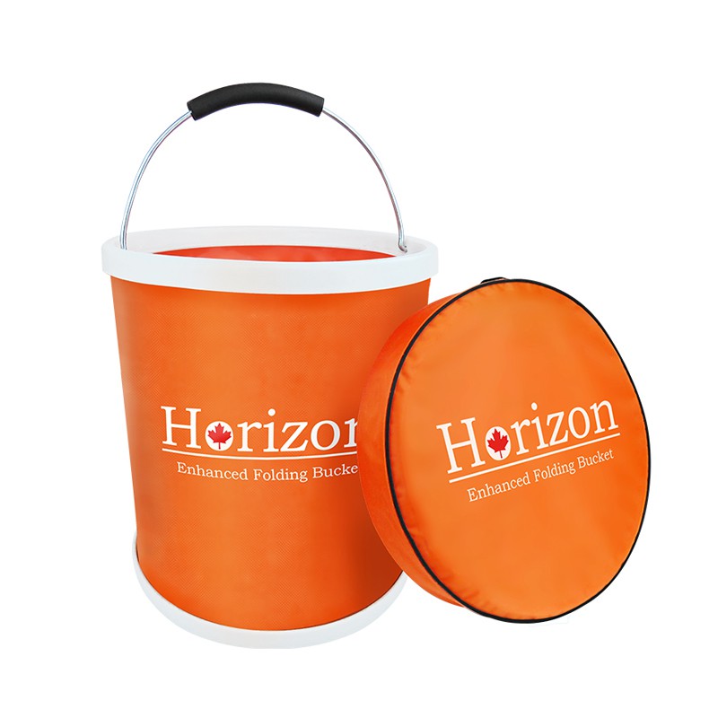 Horizon強化折疊水桶13L(露營/牛津布桶/戶外炊具/野餐/野營裝水/登山)