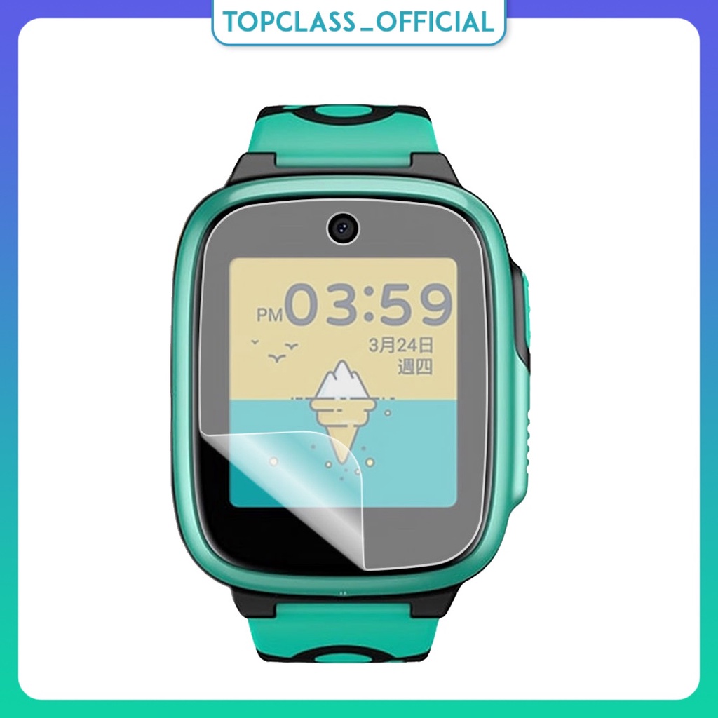 兩套新的 360 兒童手錶 F1 遠程定位手錶保護貼 TPU 膜高清軟膜 360 F1 防爆膜 360 F1 手錶貼紙
