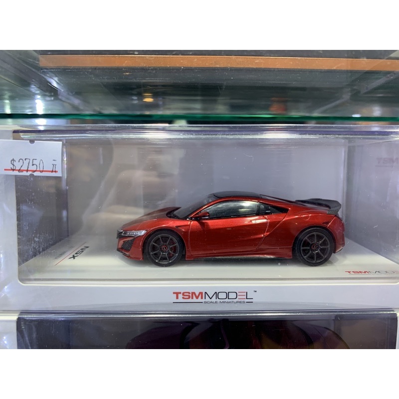 TSM Model 1/43 Honda NSX 模型車 紅色