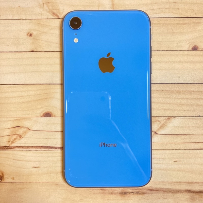 iPhone XR 256G 藍 健康度91% 95新