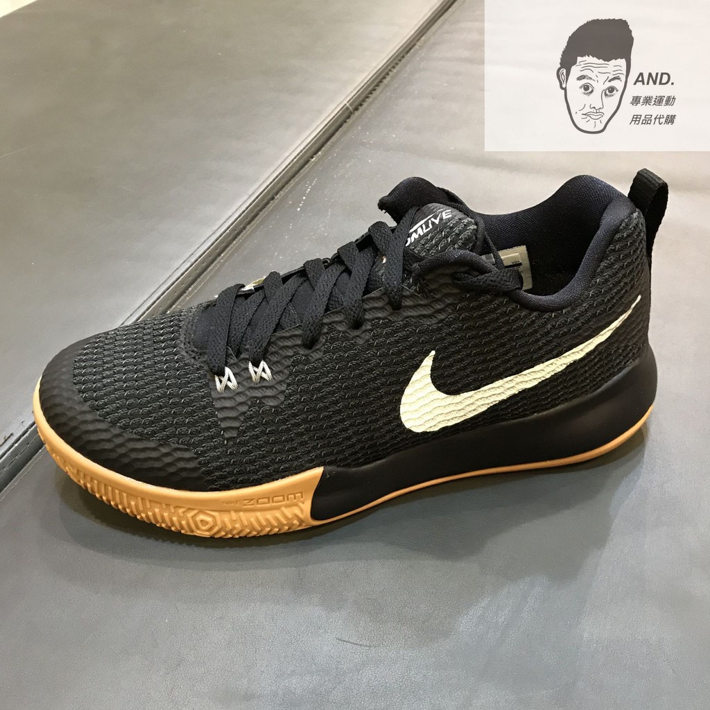 【AND.】NIKE ZOOM LIVE II EP 黑白 耐磨 運動 籃球 訓練 透氣 男鞋 AH7567-001