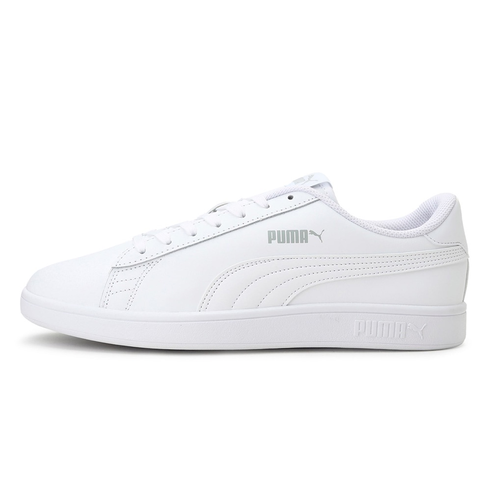 PUMA Smash v2 女鞋 休閒 基本款 復古 皮革 小白鞋 學生鞋 白【運動世界】36521507