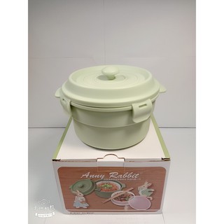全新 / 安妮兔鑄鐵造型便當盒 - 陶瓷內膽二代 (股東會紀念品)