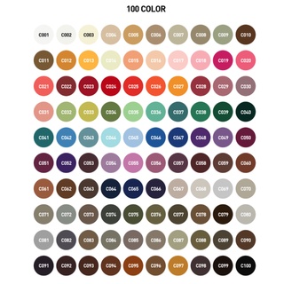 【The Cozy樂可】 韓國材料『Coco車縫線 100色 - B』1700m大容量 高品質縫紉線 機縫線 手縫線