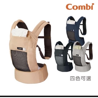 【Combi】Join Mesh透氣減壓背巾 黑色二手9.9新原價3690