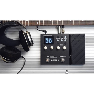 台灣代理公司現貨NUX MG-300 電吉他 綜合 效果器 支援外掛IR 音箱模擬 循環錄音 節奏鼓機 錄音介面 茗詮