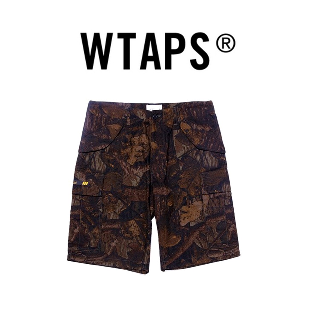 《　小黑痣 現貨　》WTAPS 20AW CARGO SHORTS COTTON RIPSTOP CAMO 叢林 短褲