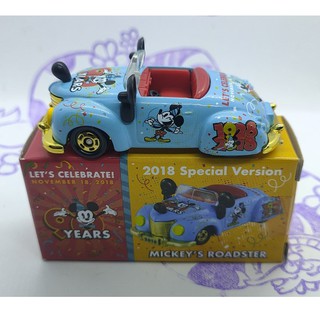 (現貨) Tomica 多美 日本迪士尼 2018 Special Version 90 Years 米奇 敞篷車