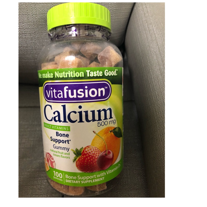 Vitafusion calcium成人鈣水果軟糖