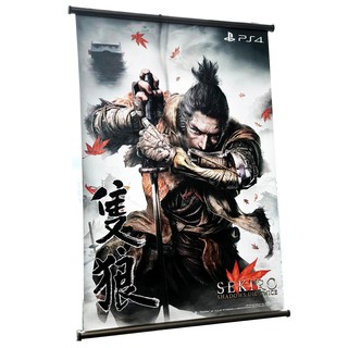 SONY PS4 隻狼 暗影雙死 SEKIRO 布掛軸 限量掛軸 海報 特典收藏 【特價優惠】全新品 【台中星光電玩】