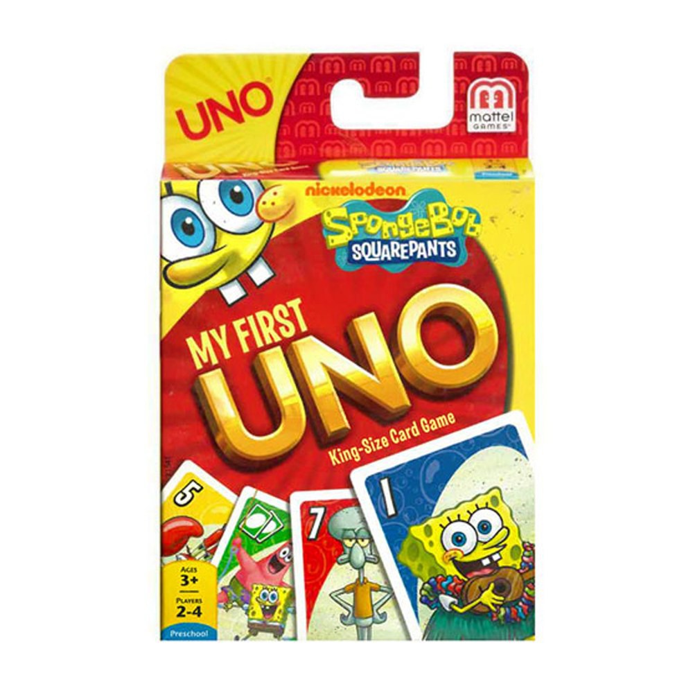 [TC玩具] UNO系列 紙牌 海綿寶寶 遊戲卡 UNO  原價299 特價