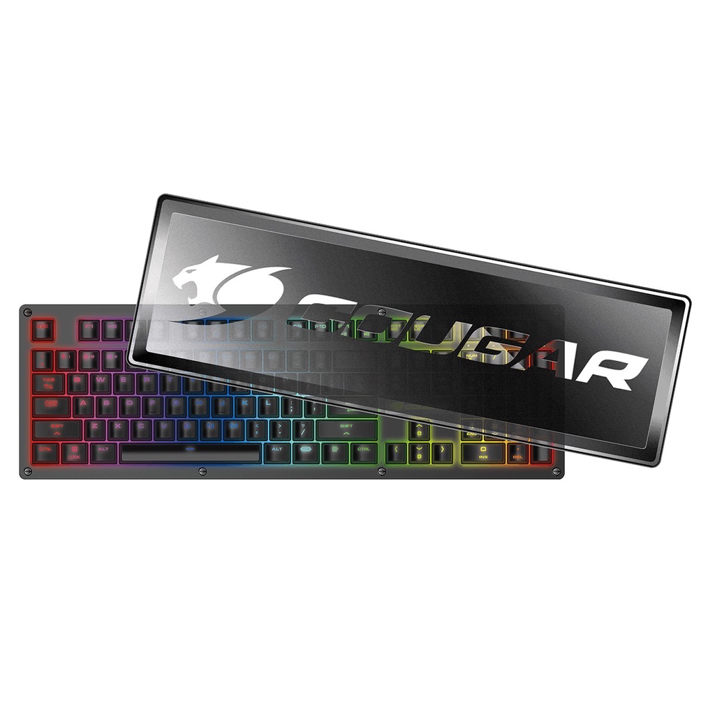 限時促銷優惠 Cougar Puri RGB 機械式鍵盤/有線/磁吸式保護蓋/Cougar軸/青軸/紅軸/中文/Rgb