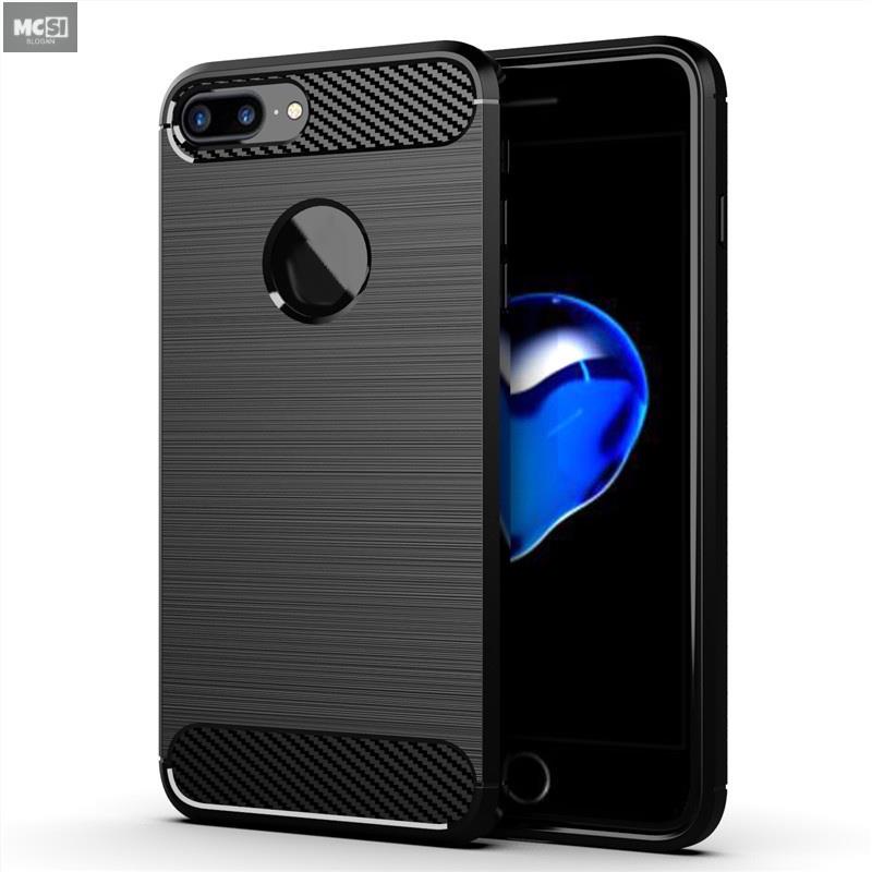 【Mcsi工坊】Iphone 6 6S 7 8 Plus X XR XS 11 Pro Max TPU 碳纖維拉絲保護套