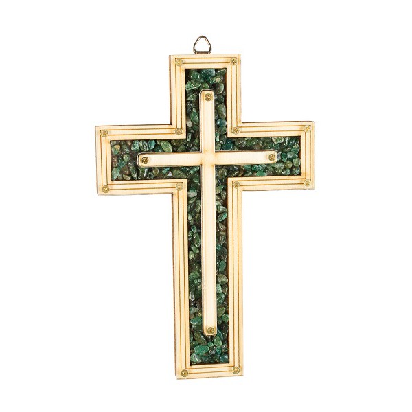 基督教禮品十字架手工壁掛飾#2073040-2