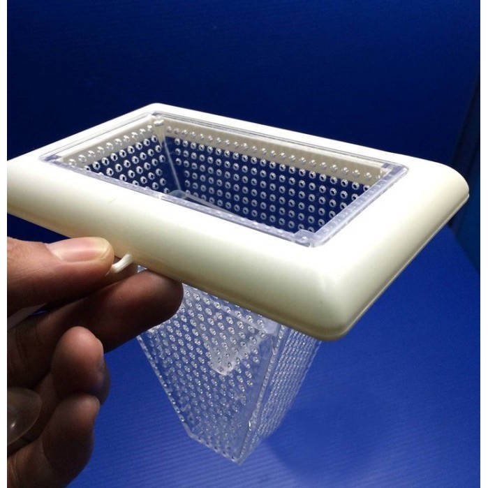UP雅柏 三角形多功能餵食網(可產卵) 餵食圈 餵食網 餵食器 繁殖盒 產卵盒 冷凍赤蟲 豐年蝦 A-230