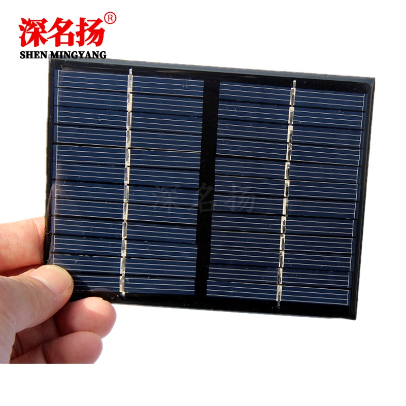 1.5W 12V 太陽能電池板 太陽能滴膠板 DIY太陽能板 A級多晶硅板