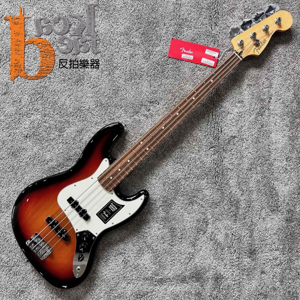 【反拍樂器】Fender Player J BASS 墨廠 PF 3TS 夕陽漸層 電貝斯 巴西鐵木 玫瑰木 公司貨