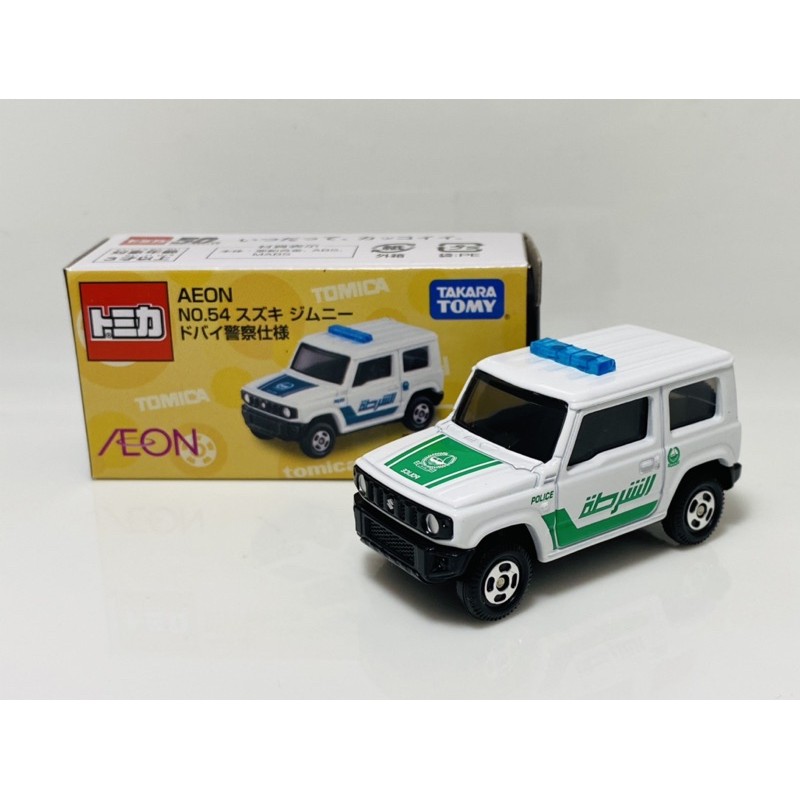 玩物尚緻~TOMICA 日本 AEON限定 NO.54彈 Suzuki鈴木 Jimny吉米 杜拜警車 日版