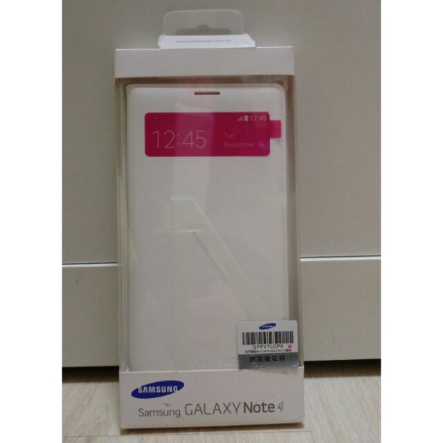 Samsung Galaxy Note4 手機殼 皮套 白色