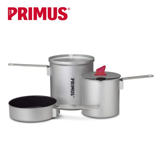 丹大戶外 瑞典【PRIMUS】741450 Essential Trek Pot Set 鋁合金套鍋組0.6+1.0L