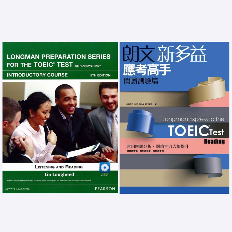 Longman Preparation Series for the TOEIC Test: Introductory Course, 5/E+朗文新多益應考高手:[88折]11100823815 TAAZE讀冊生活網路書店