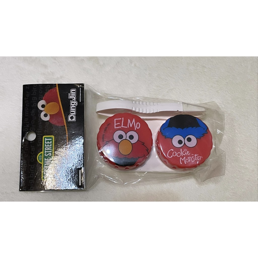 芝麻街 Sesame Street / 餅乾怪獸 / Elmo 隱形眼鏡盒