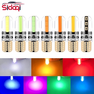 1PCS T10 LED 燈泡 COB 12V 汽車內飾頂燈 LED 燈泡停車標記倒車燈超亮汽車燈