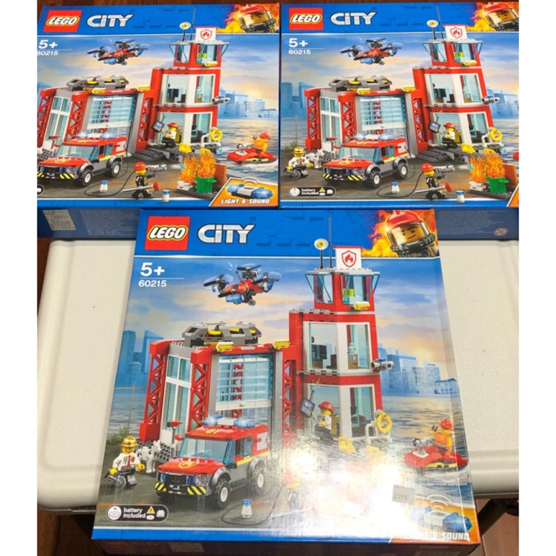 LEGO 樂高 60215 CITY 城市系列 消防局 Fire Station 全新未拆