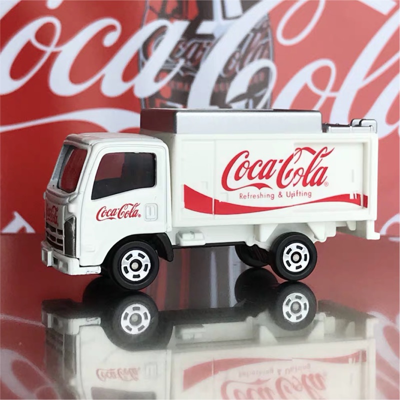 日本TOMICA多美卡可口可樂coca cola 限量版大貨車合金車