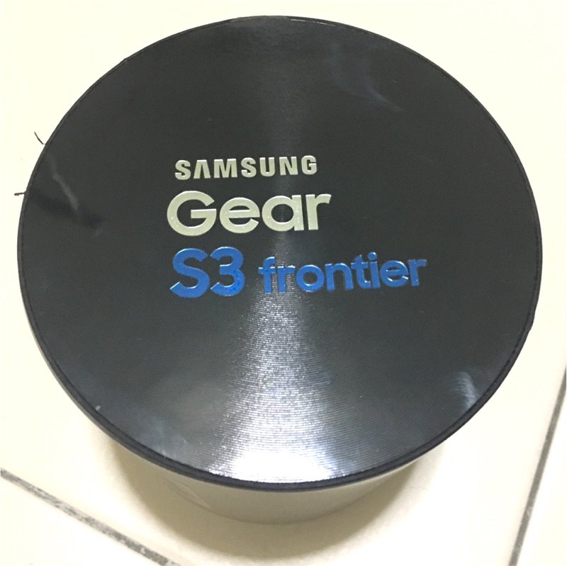 全新未拆封 Samsung s3 gear frontier 冒險家 手錶 太空灰