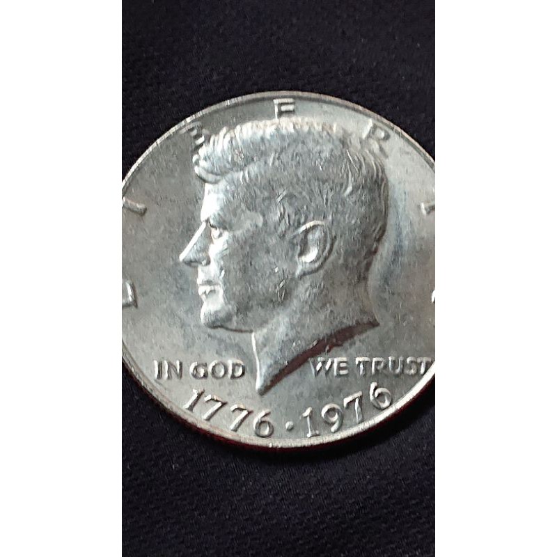 美國獨立建國200週年甘迺迪總統 半元half Dollar紀念硬幣