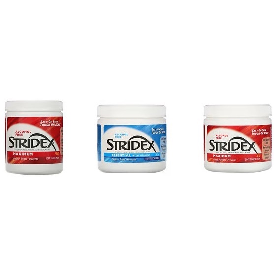 [UDRA]優朵拉🌺(預購)Stridex 化妝棉 紅色2%水楊酸 藍色1%水楊酸+維他命C&amp;E