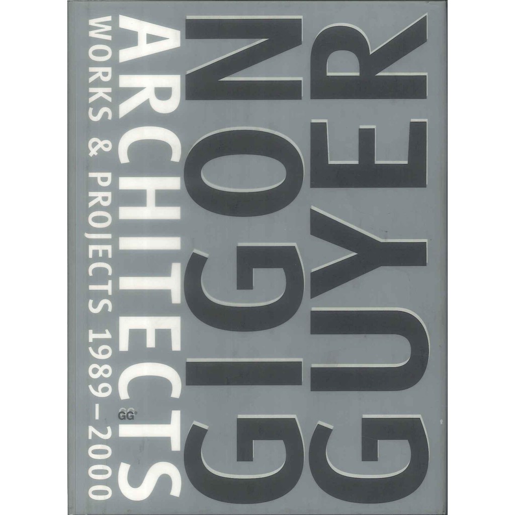 GIGON GUYER ARCHITECTS 1989-2000 -9788425218118 絕版英文設計書 [建築人設計人的店-上博圖書]