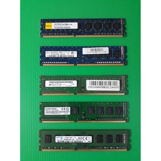 DDR3 4G 1600 LONG DIMM 桌上型電腦記憶體拆機良品