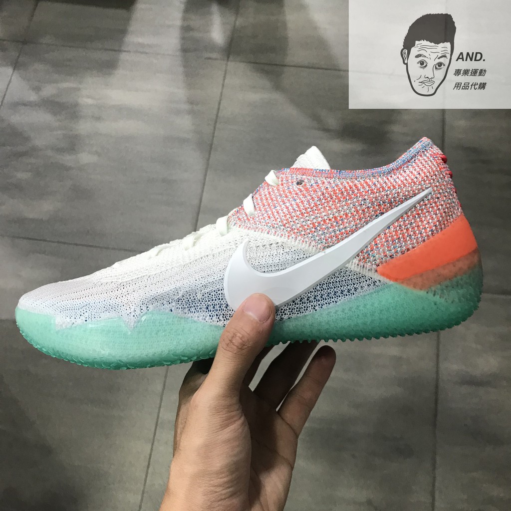 【AND.】NIKE KOBE AD NXT 360 MAMBA 彩虹 籃球 曼巴 運動 男款 AQ1087-102