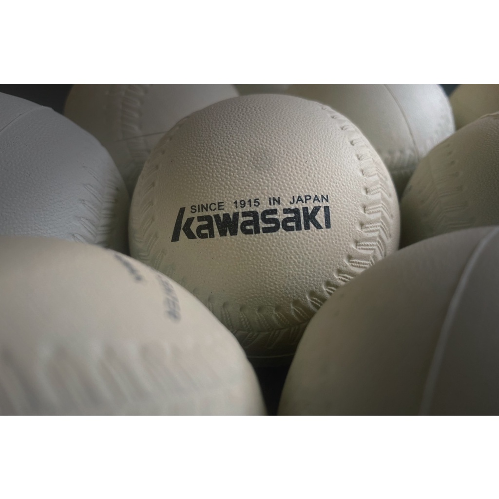 【GO 2 運動】快速出貨 KAWASAKI 軟式棒球 軟式安全棒球 發泡棒球 海綿球 打擊棒球 練習棒球 棒球