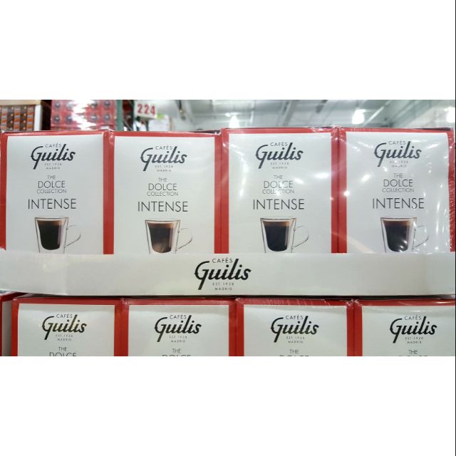 CAFES GUILIS DOLCE膠囊咖啡組64顆 適用DOLCE GUSTO咖啡機-吉兒好市多COSTCO代購